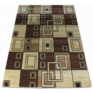 Kusový koberec Monari hnedý, Velikosti 60x100cm