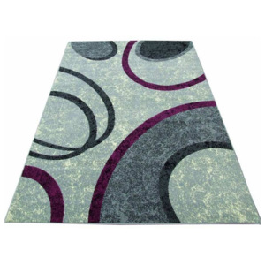Kusový koberec PP Artis fialový, Velikosti 80x150cm