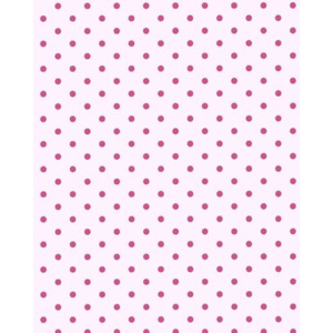 Vliesové tapety, bodky ružové, Gloockler Childrens Paradise 54129, Marburg, rozmer 10,05 m x 0,53 m