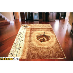 Kusový koberec PP Podzim béžový, Velikosti 160x210cm