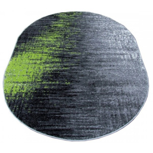 Kusový koberec Ines sivozelený ovál, Velikosti 80x150cm