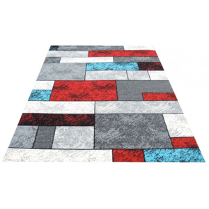 Kusový koberec PP Romba červený, Velikosti 150x210cm
