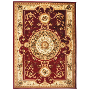 Kusový koberec klasický vzor 3 bordó, Velikosti 70x140cm