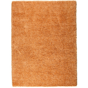 Kusový koberec Shaggy Faustino svetlo oranžový, Velikosti 190x270cm