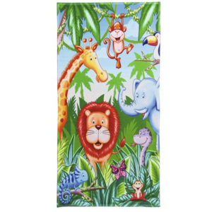 Detský koberec "Soft" 70x140cm džungľa