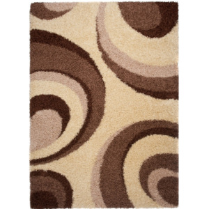 Kusový koberec Shaggy Giada krémový, Velikosti 80x150cm