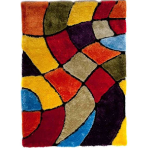 Luxusný kusový koberec Mozaika oranžový, Velikosti 60x100cm