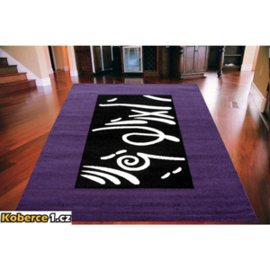 Kusový koberec Arlen fialový, Velikosti 100x190cm