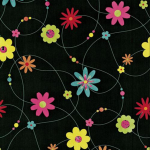 Papierové tapety, kvety farebné, X-treme Colors 556310, P+S International, rozmer 10,05 m x 0,53 m