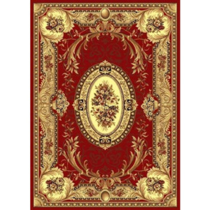 Kusový koberec PP Ketran červený, Velikosti 50x70cm