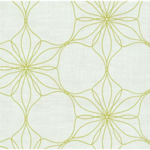 Vliesové tapety, kvety zelené, Polar 1352340, P+S International, rozmer 10, 05 m x 0, 53 cm