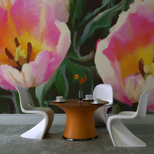 Fototapeta - tulipány - duet 450x270 cm