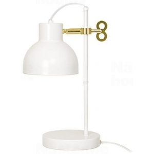 Bílá stolní lampa Leitmotiv LM1012