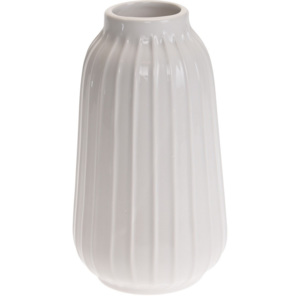 Elegantná váza Lily biela, 18 cm