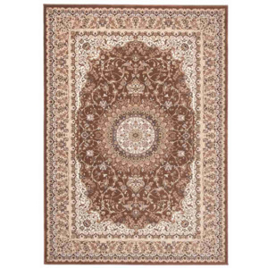 Vlnený kusový koberec Dyslan hnedý, Velikosti 200x300cm