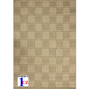 Kusový koberec Šach zelený, Velikosti 120x170cm