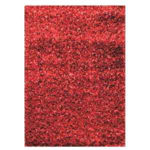 Kusový koberec Shaggy Heina červený, Velikosti 80x150cm