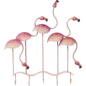 Nástenný vešiak Kare Design Flamingo