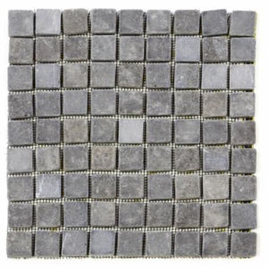 Mramorová mozaika Garth - sivá – obklady 1 ks