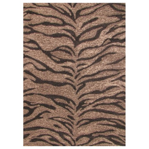 Kusový koberec Animal tmavo hnedý, Velikosti 140x200cm