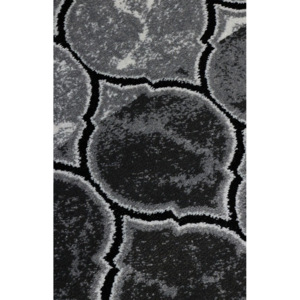 Kusový koberec Roxana tmavo sivý ovál, Velikosti 120x170cm
