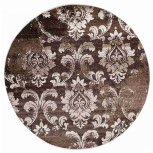 Kusový koberec Rosi hnedý kruh, Velikosti 130x130cm