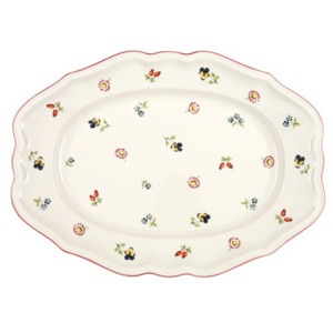 Villeroy & Boch Petite Fleur Oválny servírovací tanier, 37 cm