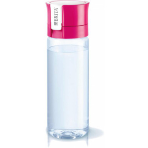 Filtračná fľaška na vodu Fill & Go Vital Brita ružová 0,6 l