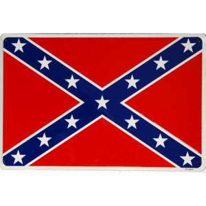 Cedule Confederate Flag