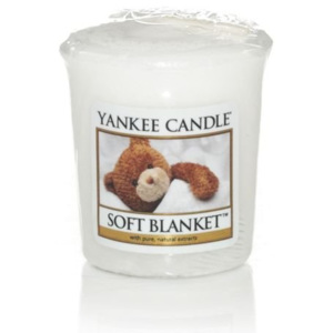 Yankee Candle vonná votívna sviečka Soft Blanket