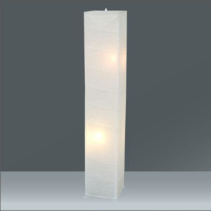 MÖMAX modern living Stojacia Lampa Dax biela/biela 18/100/18 cm