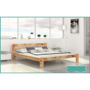 Drevená posteľ ARABELA, 200x140 cm, borovica