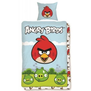 Detské obliečky Angry Birds 140x200/70x80 cm