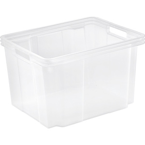 Uskladňovací Box Plast -based- transparentné 34.4/21.3/27.0 cm