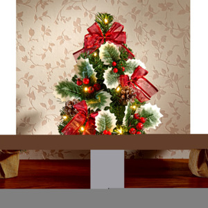 Magnet 3Pagen LED "Vianočný strom s cezmínou"