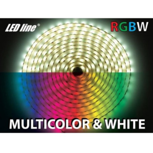 5m RGB-WN LED pásik 60 SMD 5060/m, 19.2W/m, IP20 LEDIN 4051