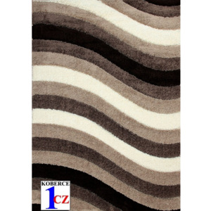 Luxusný kusový koberec Kornel béžový, Velikosti 80x150cm