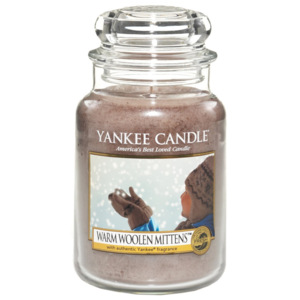 Yankee Candle vonná sviečka Warm Woolen Mittens Classic veľká