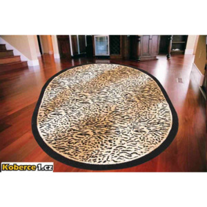 Kusový koberec PP Savana ovál krémový 180x250, Velikosti 180x250cm