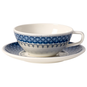 Villeroy & Boch Casale Blu čajová šálka s tanierikom