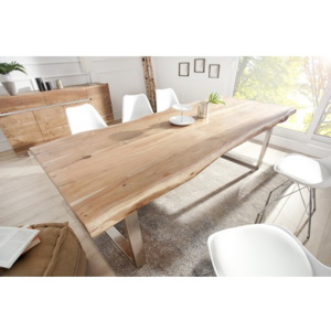 Jedálenský stôl 36644 200x100cm Masív drevo Acacia/Agát