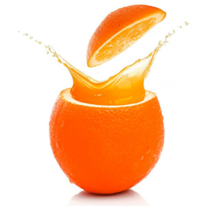 MÖMAX modern living Sklenená Fotka Fancy Orange viacfarebné 20/20/1,70 cm