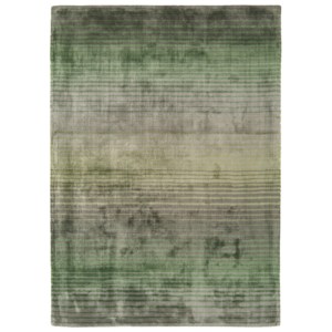 HOLBORN pásikovaná koberec 120x170cm - zelená