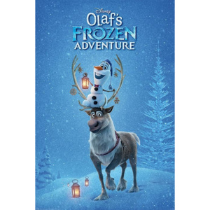 Plagát, Obraz - Olafs Frozen Adventure - One Sheet, (61 x 91,5 cm)