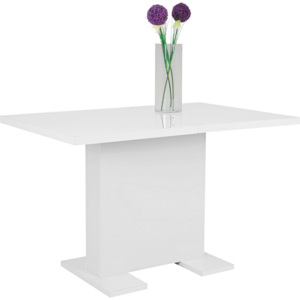 Jedálenský Stôl Julia Ii biela 120/75/80 cm