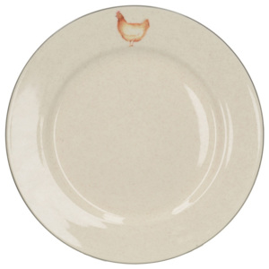 Keramický tanier Creative Tops Brown Hen, ⌀ 27 cm