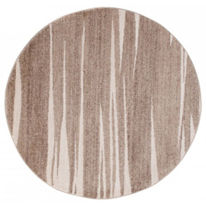 Kusový koberec Albi béžový kruh, Velikosti 130x130cm