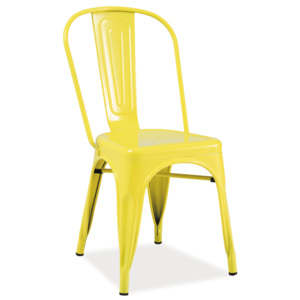 Signal Jedálenská stolička LOFT Farba: Žltá