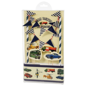 Set na zdobenie torty Rex London Vintage Transport