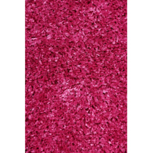 Kusový koberec Shaggy vlas 30mm Fiono ružový, Velikosti 60x110cm